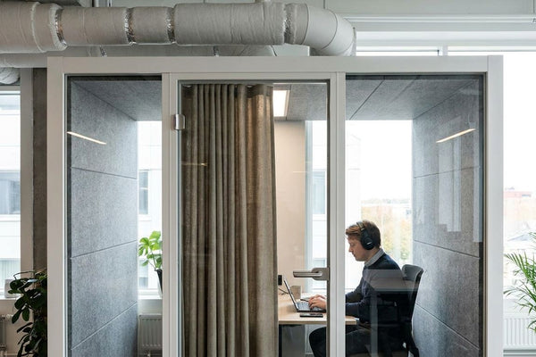 How to soundproof an office pod against HVAC noise