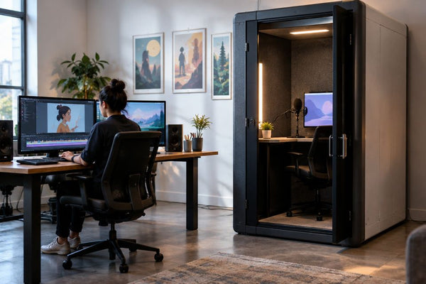 Best soundproof pods for animation and post-production studios