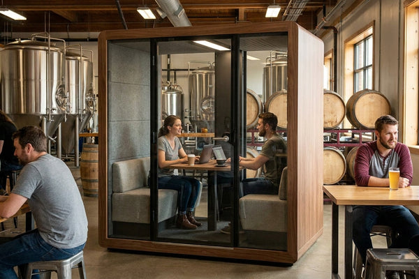 Best acoustic pods for craft breweries and taprooms