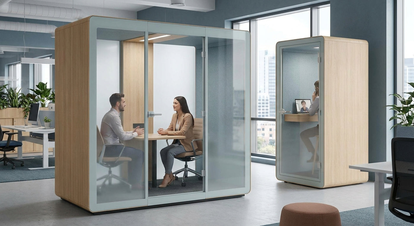 Acoustic pods for pharmaceutical sales teams