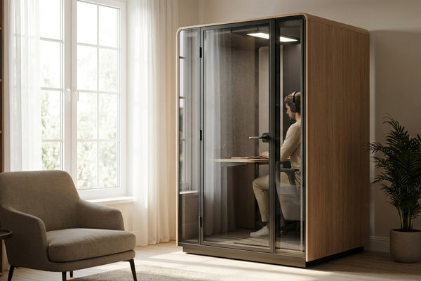 Soundproof pods for home offices
