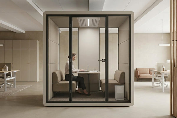 Best office pod ventilation options for enclosed booths