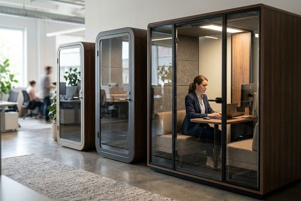 Soundproof pods ranked by noise reduction (STC) in 2026