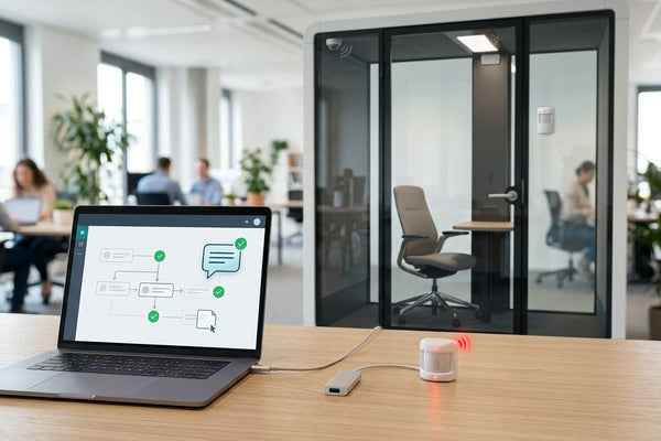 How to connect office pod occupancy sensors to Slack alerts