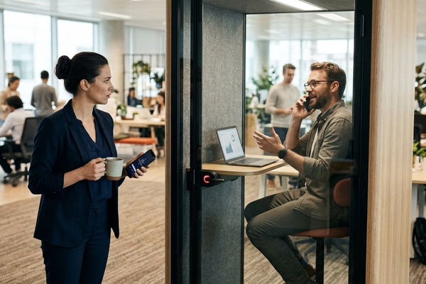 How to stop one person hogging the office phone booth