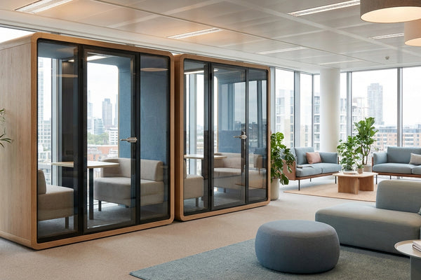 How to upgrade an office refurbishment with acoustic pods