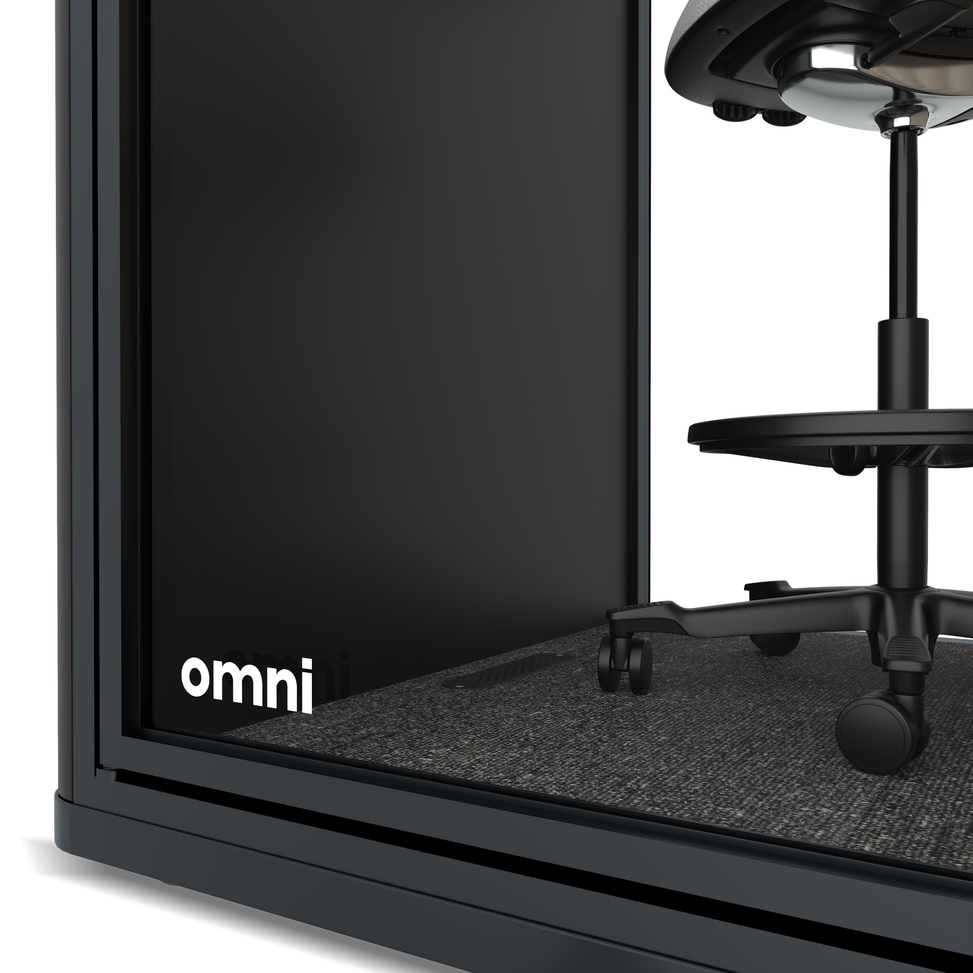 Omni One PlusStatic Device Shelf / WhiteRAL Pure White / #6d6c69