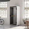 Office Pod Quell Acoustic Green Dark Grey