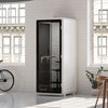 Quell Acoustic Soundproof Plus pod in white, modern office room and workspace