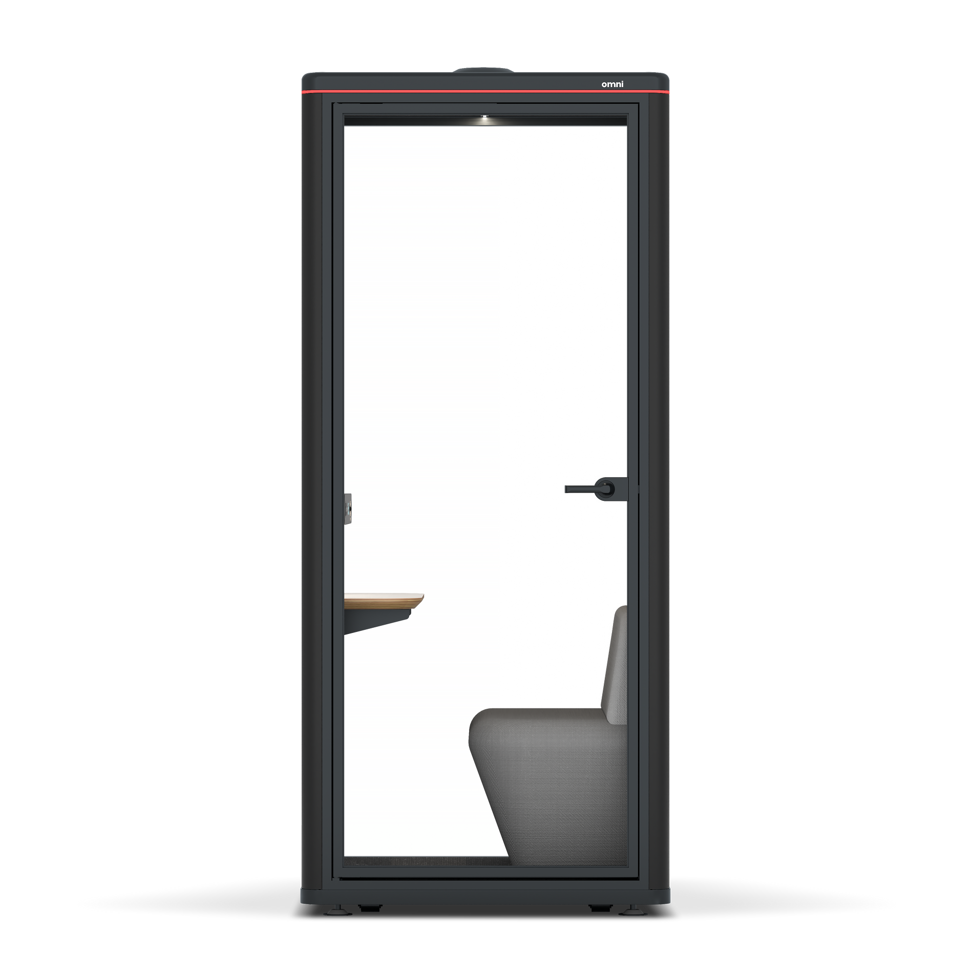 Omni OneCompact Sit-down / RAL Black / Light Grey Pet Board