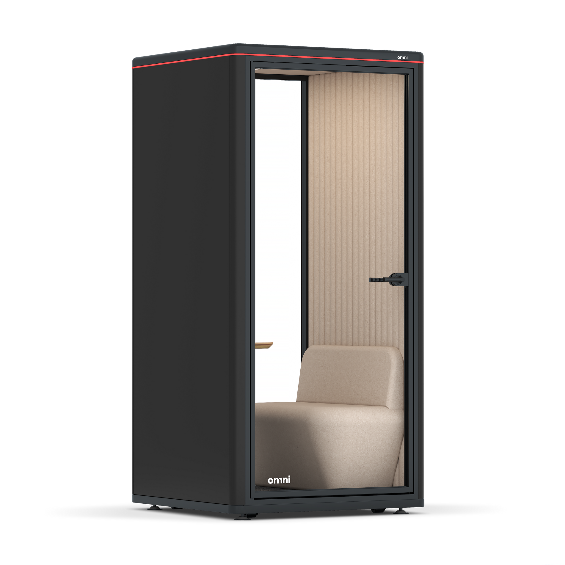Omni One PlusPlus Sit-down / RAL Black / Beige Corrugated