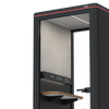 Omni One Static Device Shelf RAL Black Light Grey Pet Board View 05