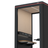 Omni One Static Device Shelf RAL Black Beige Corrugated View 05