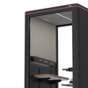 Omni One Plus Static Device Shelf RAL Black Grey Corrugated View 05