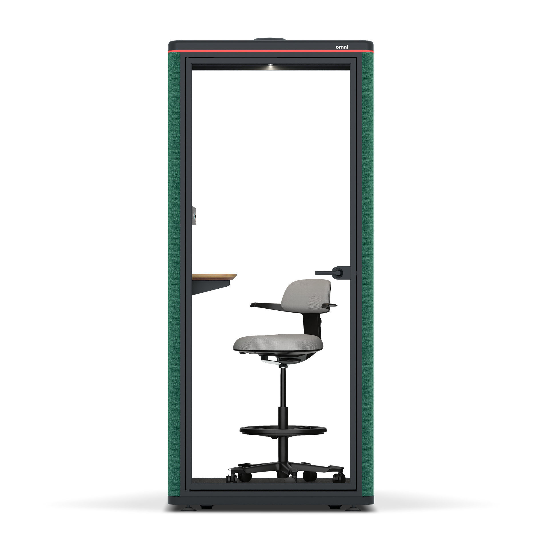 Omni OneAdjustable Device Shelf / Gabriel Medley Forest Green / #615f5d