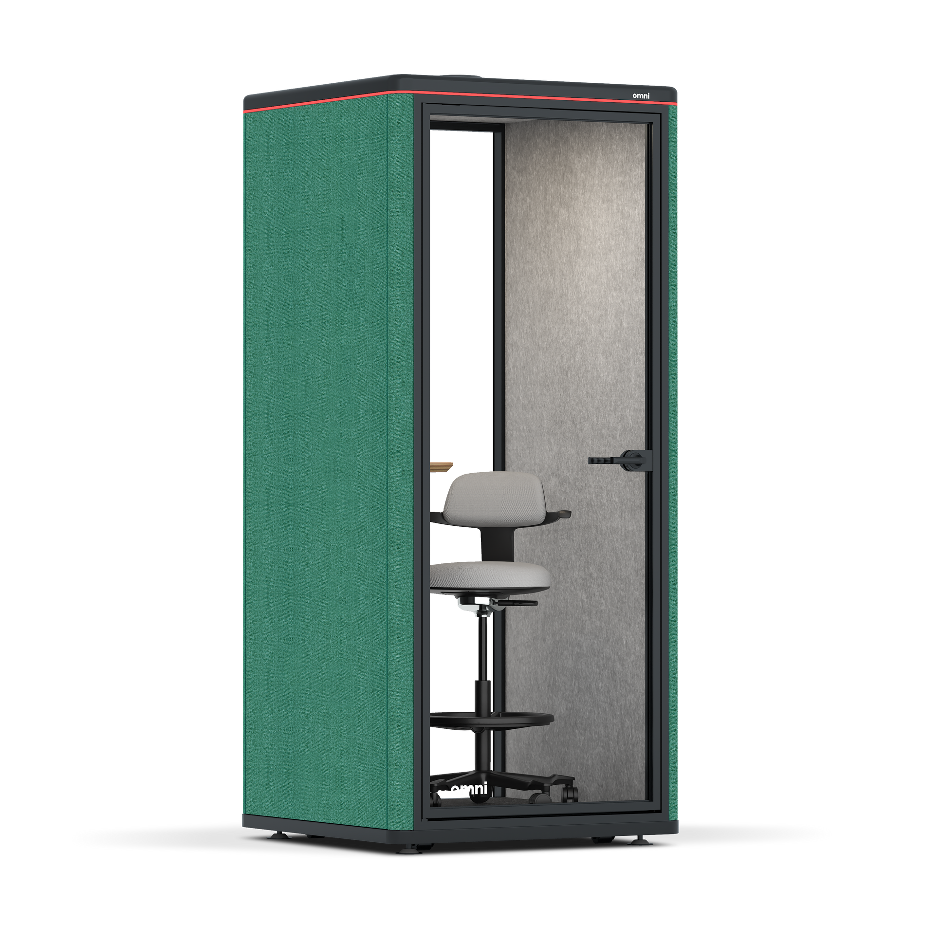 Omni OneAdjustable Device Shelf / Gabriel Medley Forest Green / #6d6c69