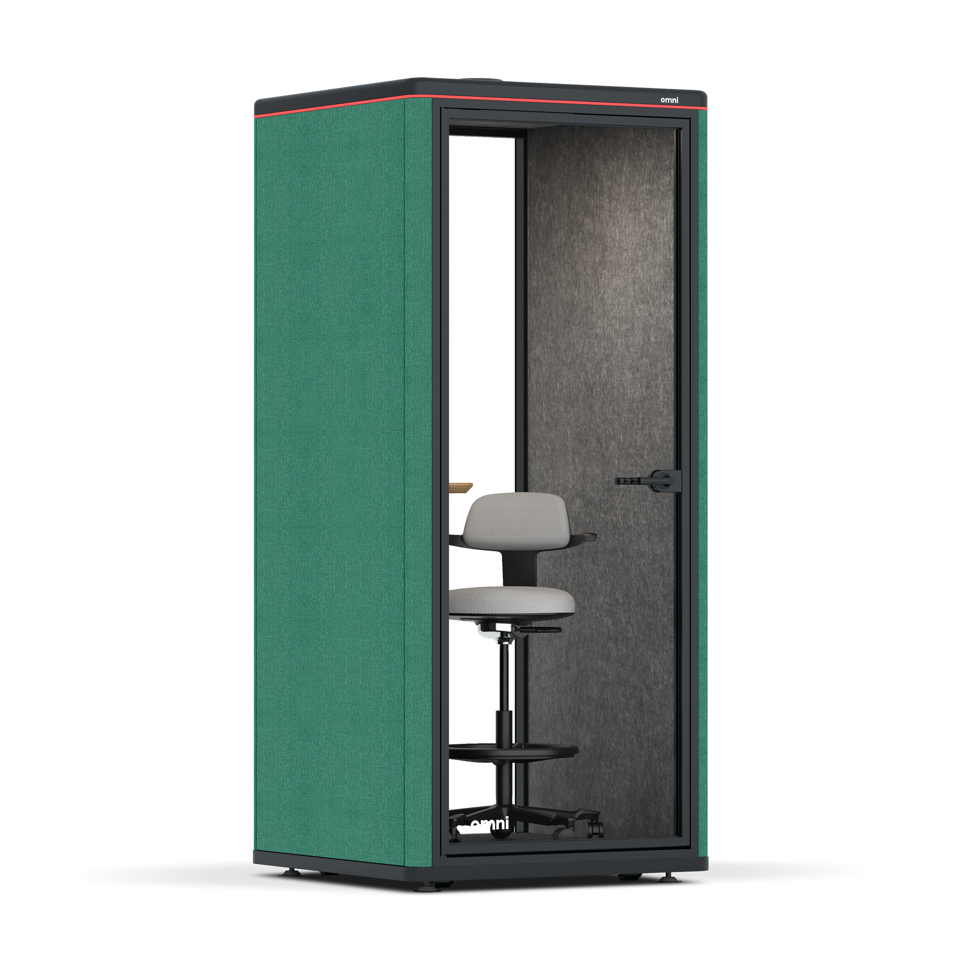 Omni OneAdjustable Device Shelf / Gabriel Medley Forest Green / #615f5d