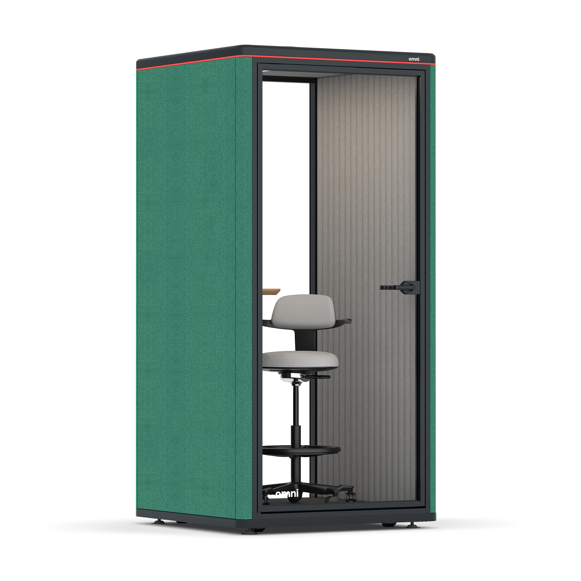 Omni One PlusAdjustable Device Shelf / Gabriel Medley Forest Green / #6d6c69