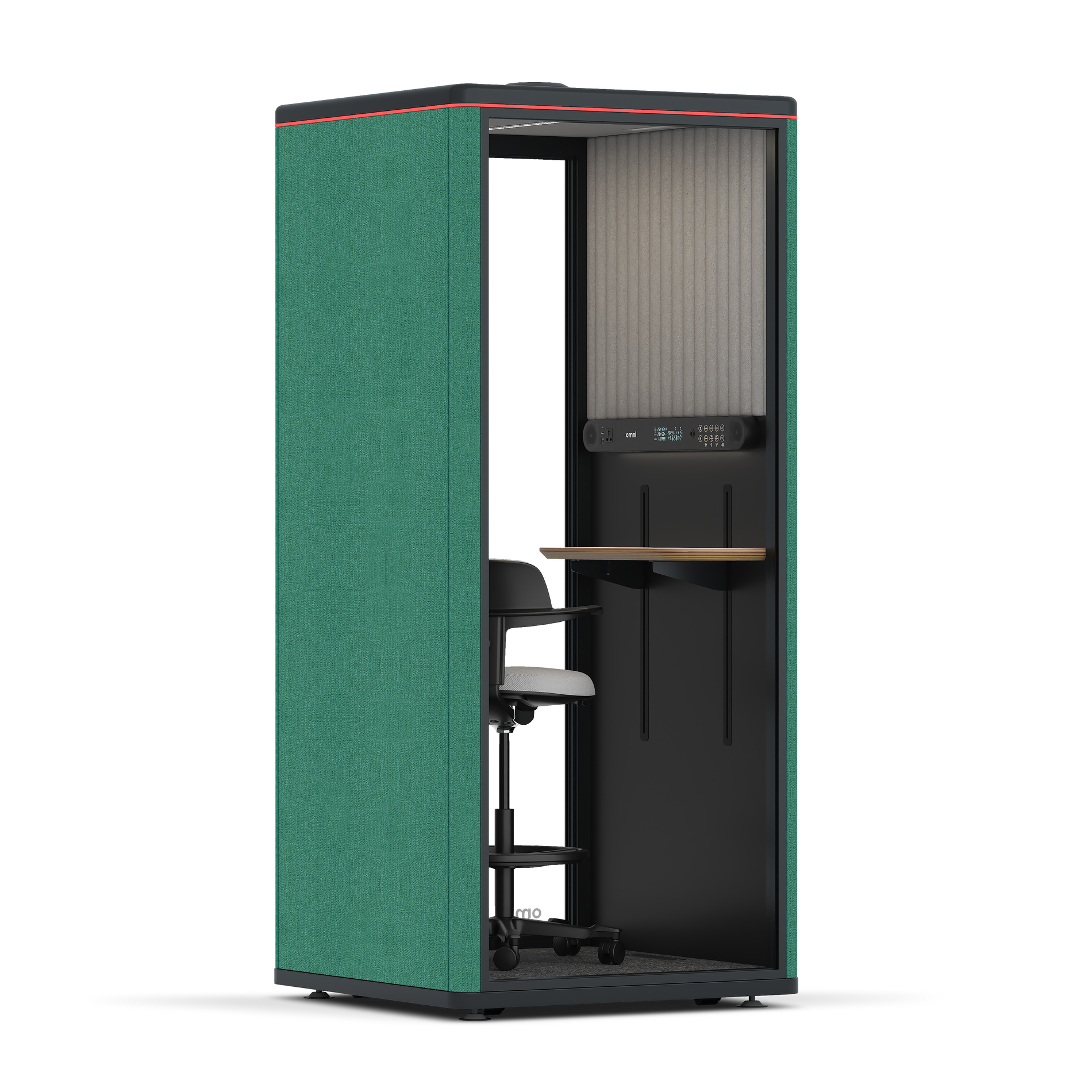 Omni OneAdjustable Device Shelf / Gabriel Medley Forest Green / #a49f98
