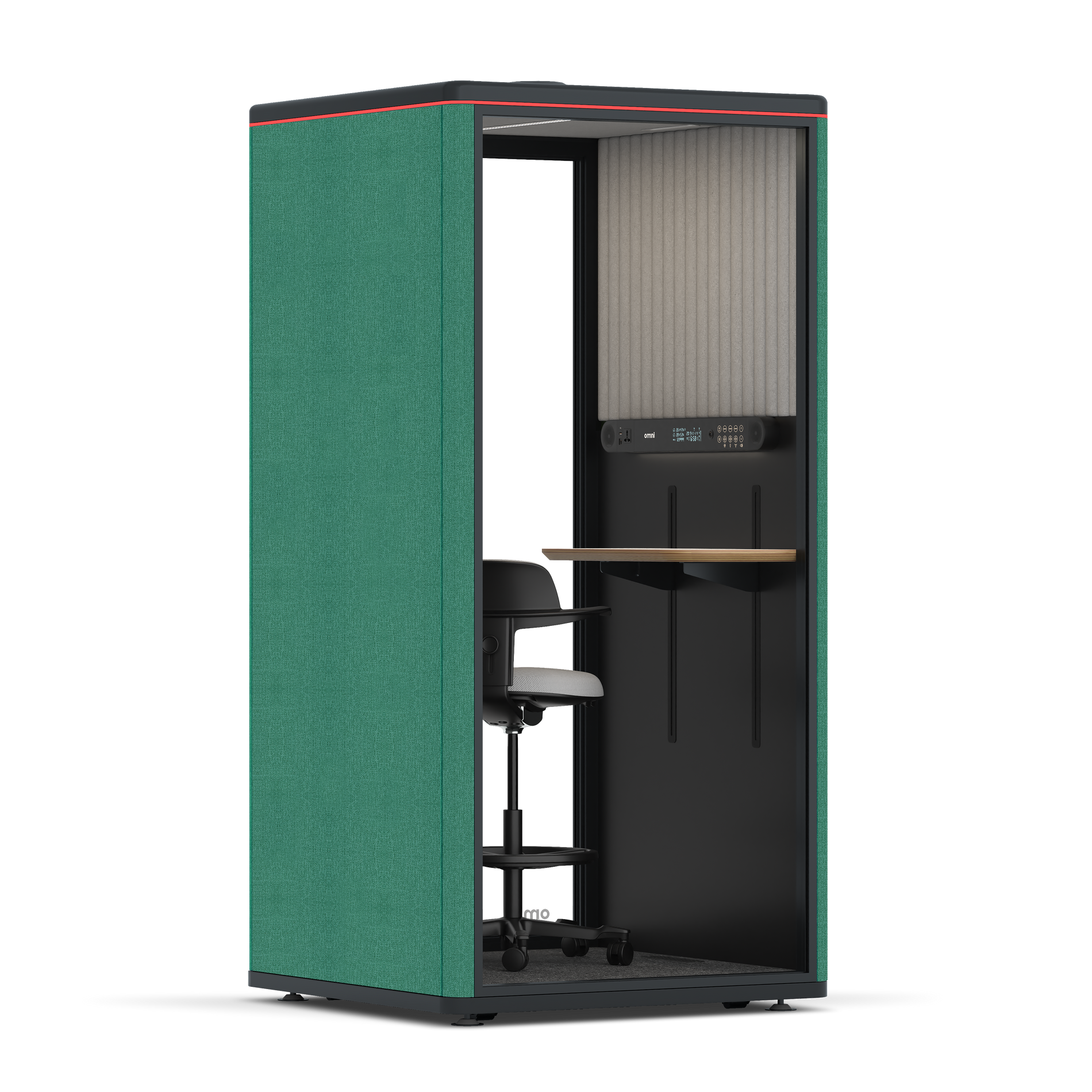 Omni One PlusAdjustable Device Shelf / Gabriel Medley Forest Green / #6d6c69