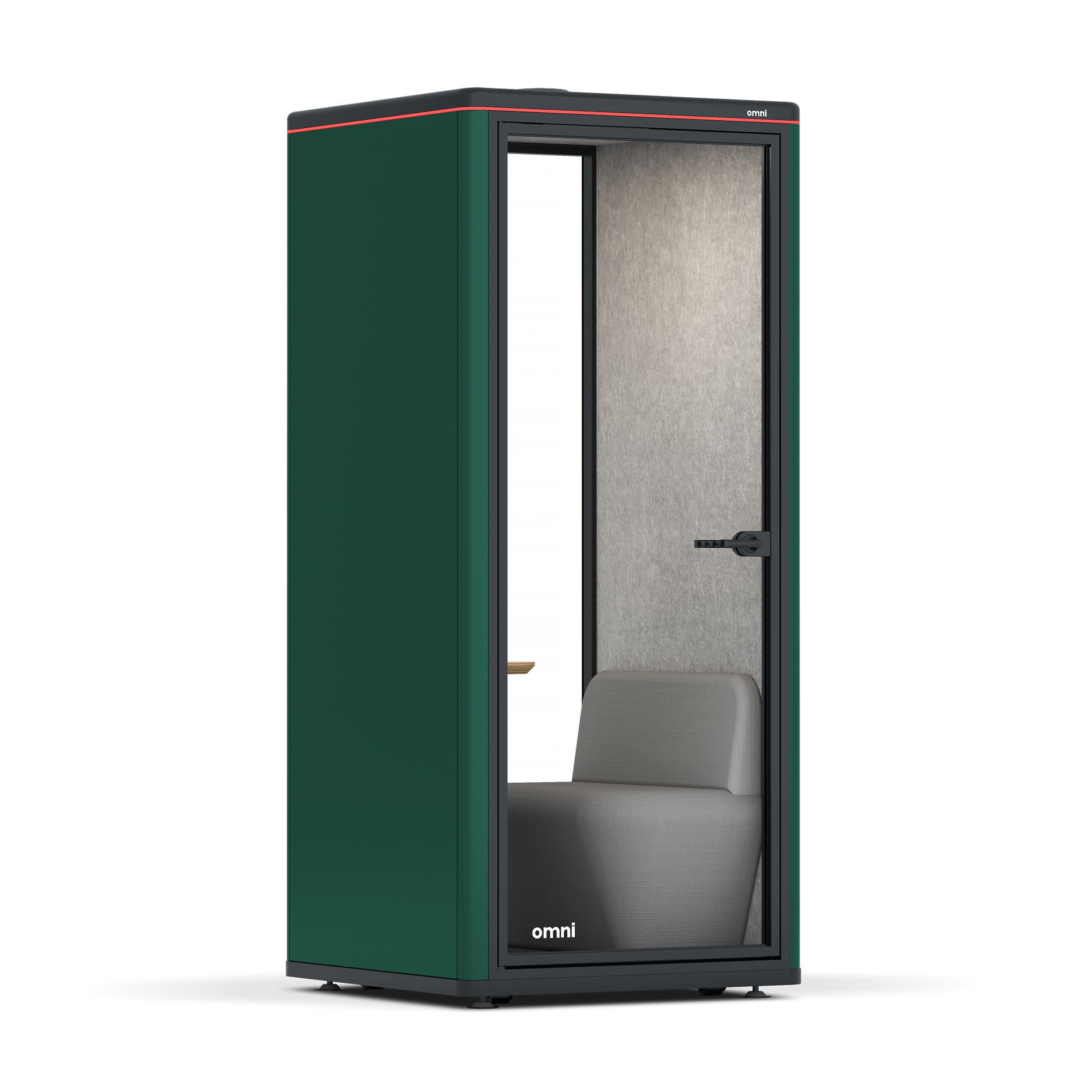 Omni OneCompact Sit-down / RAL Moss Green / Light Grey Pet Board