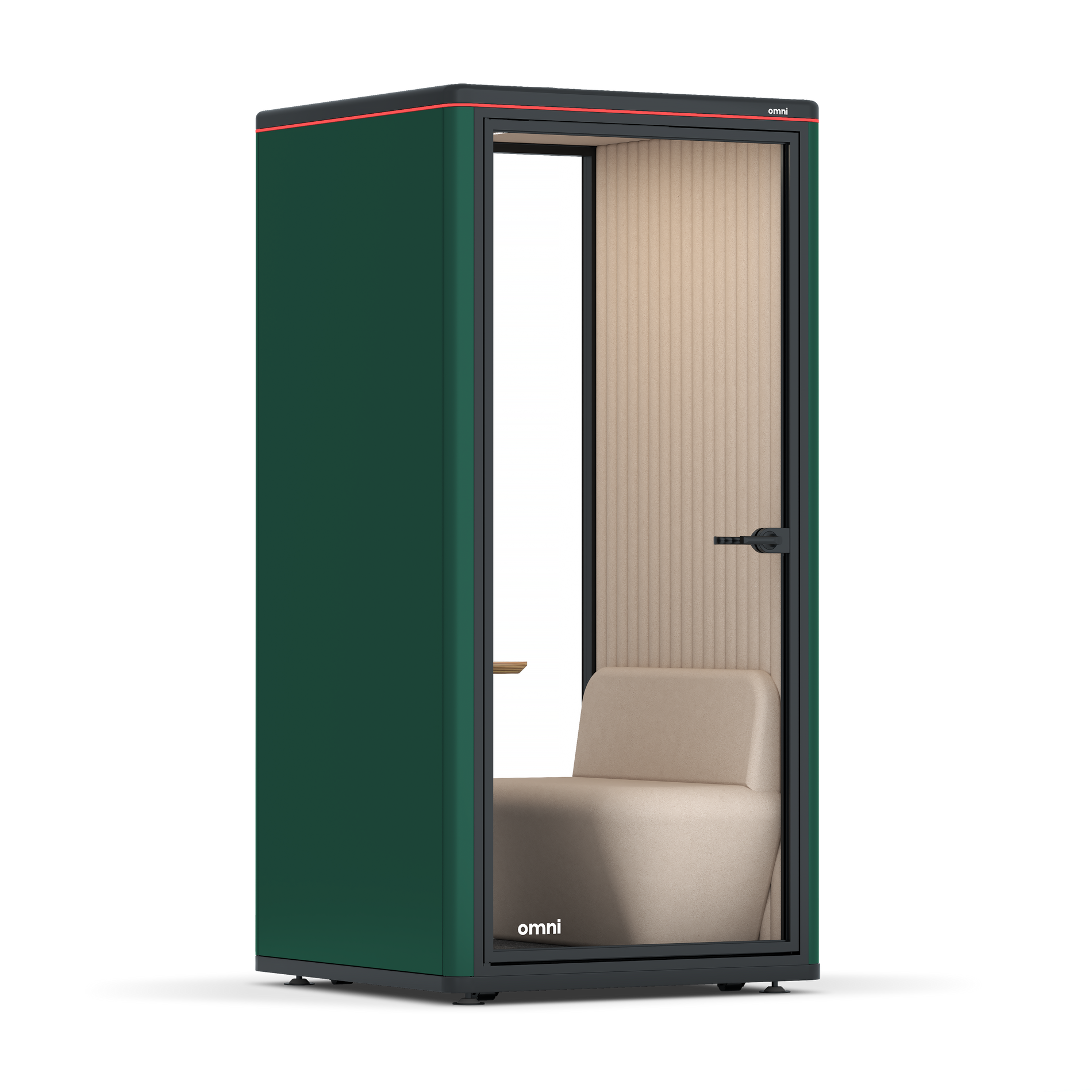 Omni One PlusPlus Sit-down / RAL Moss Green / Beige Corrugated