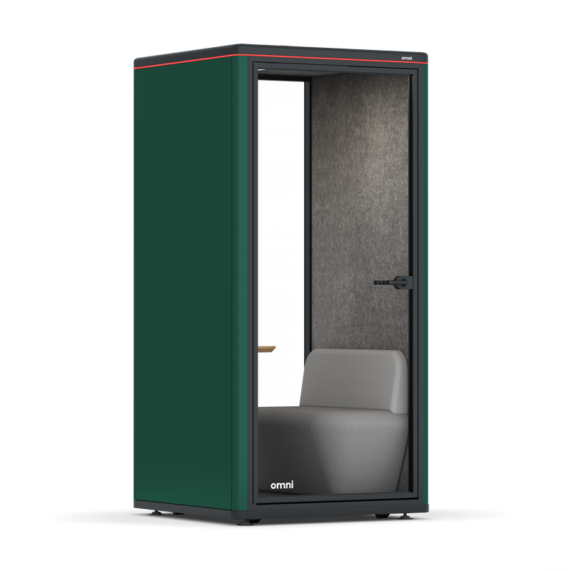 Omni One PlusPlus Sit-down / RAL Moss Green / Dark Grey Pet Board