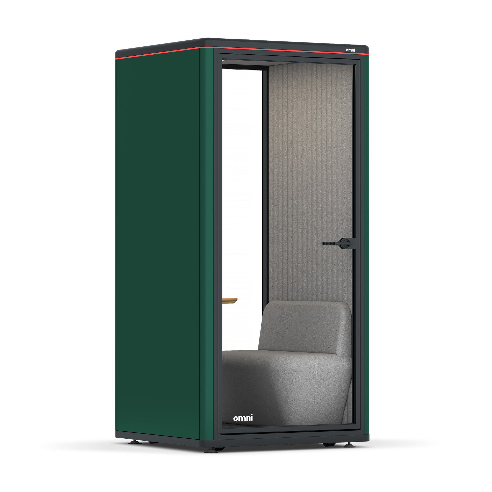Omni One PlusPlus Sit-down / RAL Moss Green / Grey Corrugated