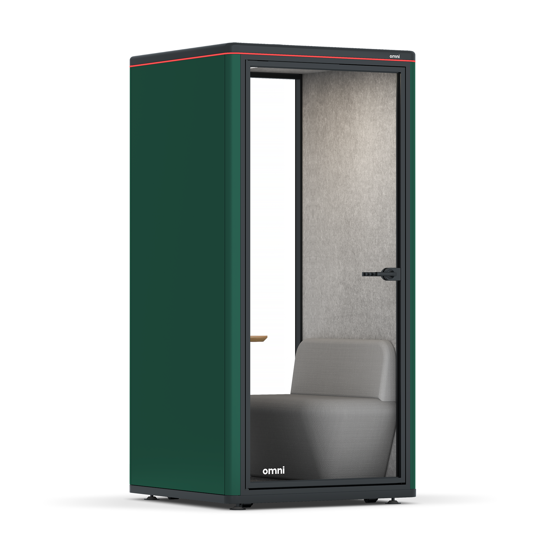 Omni One PlusPlus Sit-down / RAL Moss Green / Light Grey Pet Board