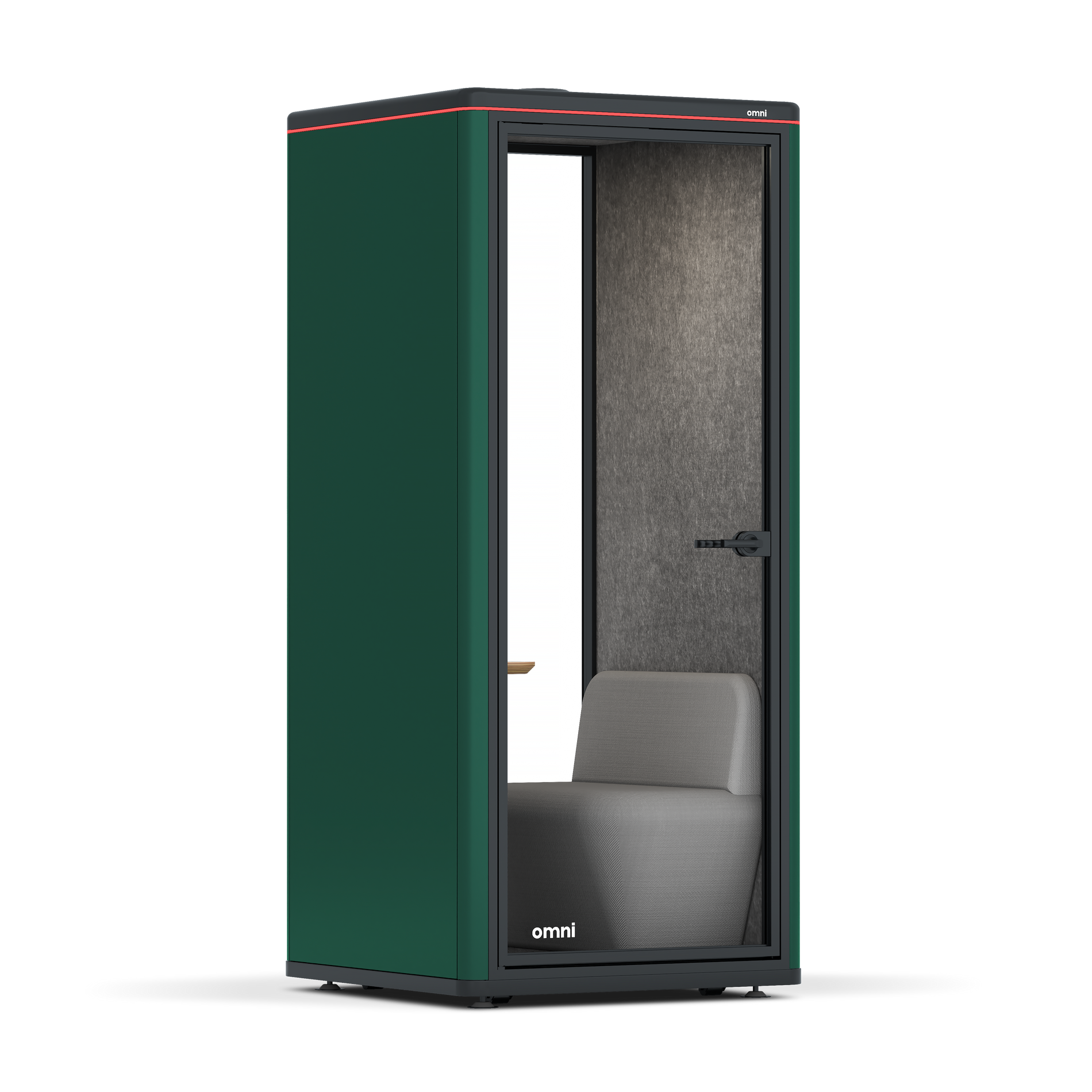 Omni OneCompact Sit-down / RAL Moss Green / Dark Grey Pet Board