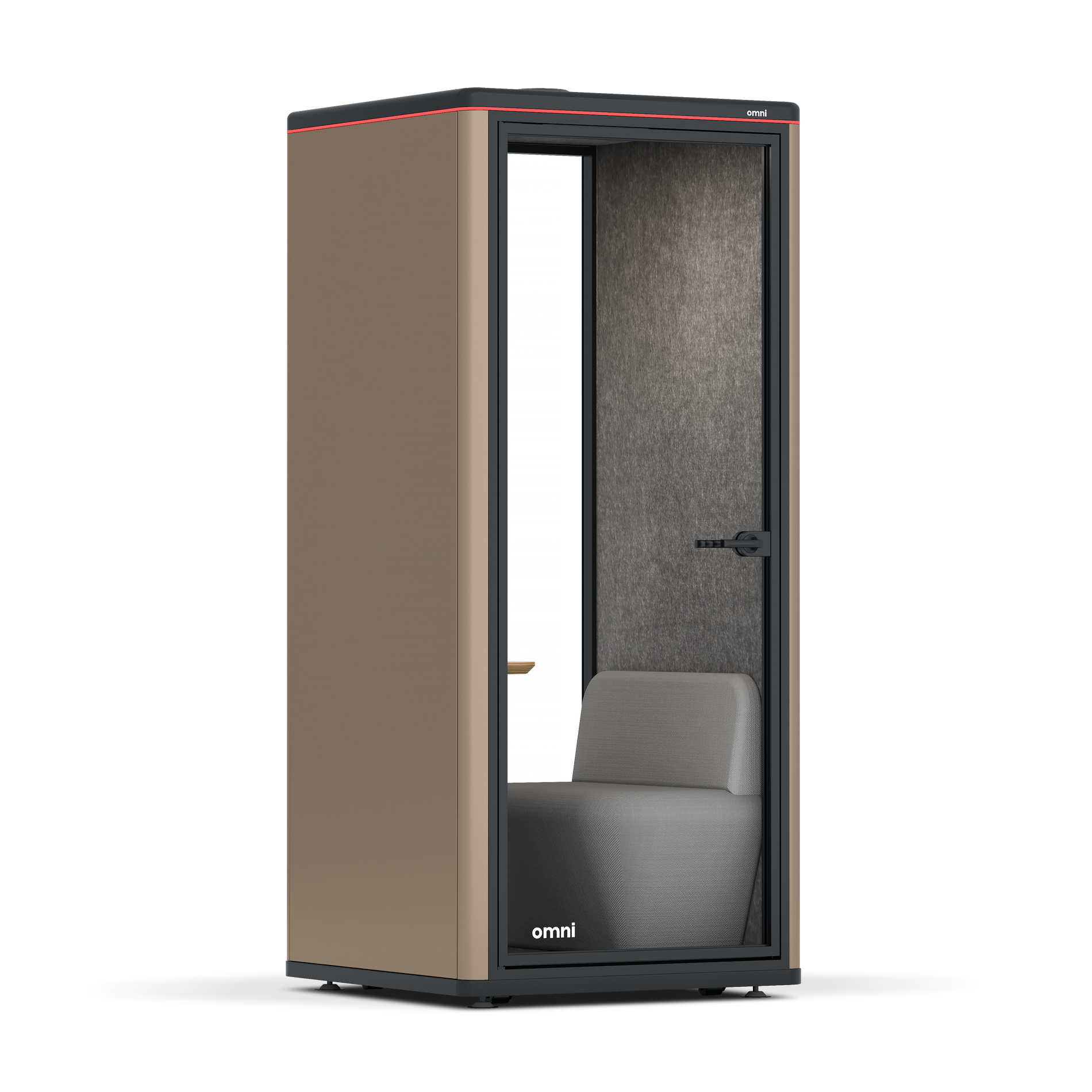 Omni OneCompact Sit-down / RAL Grey Beige / Dark Grey Pet Board