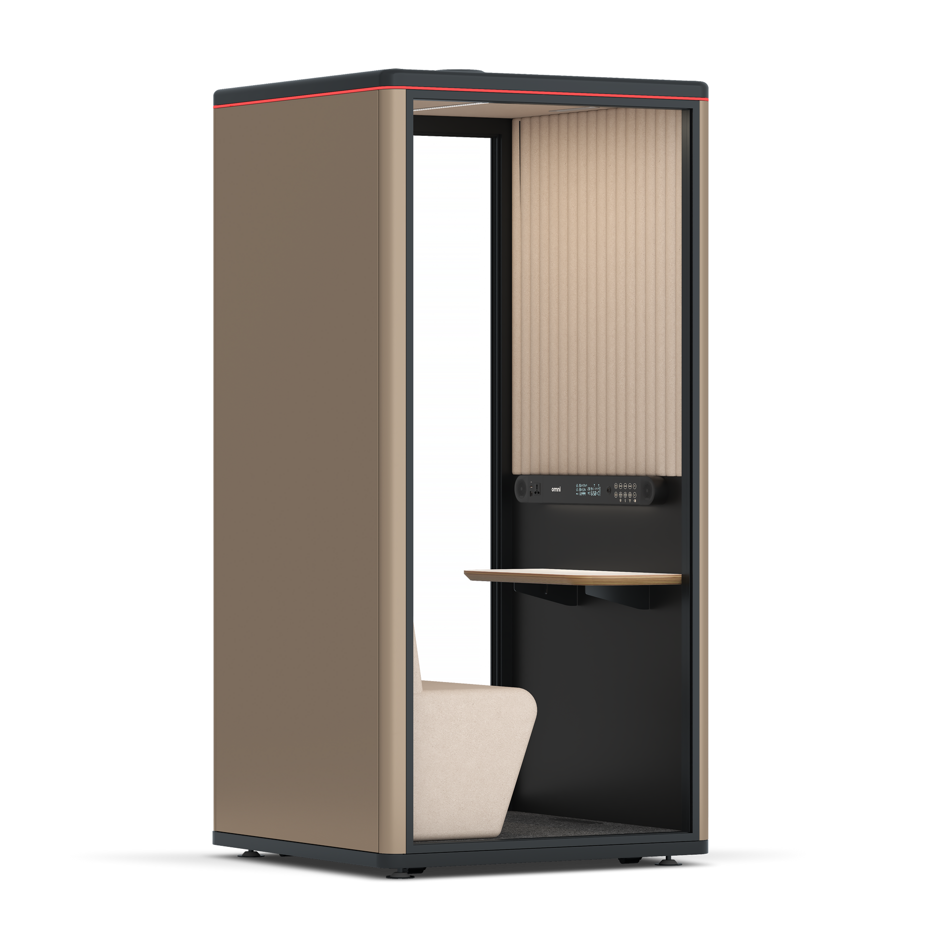 Omni One PlusPlus Sit-down / RAL Grey Beige / Beige Corrugated