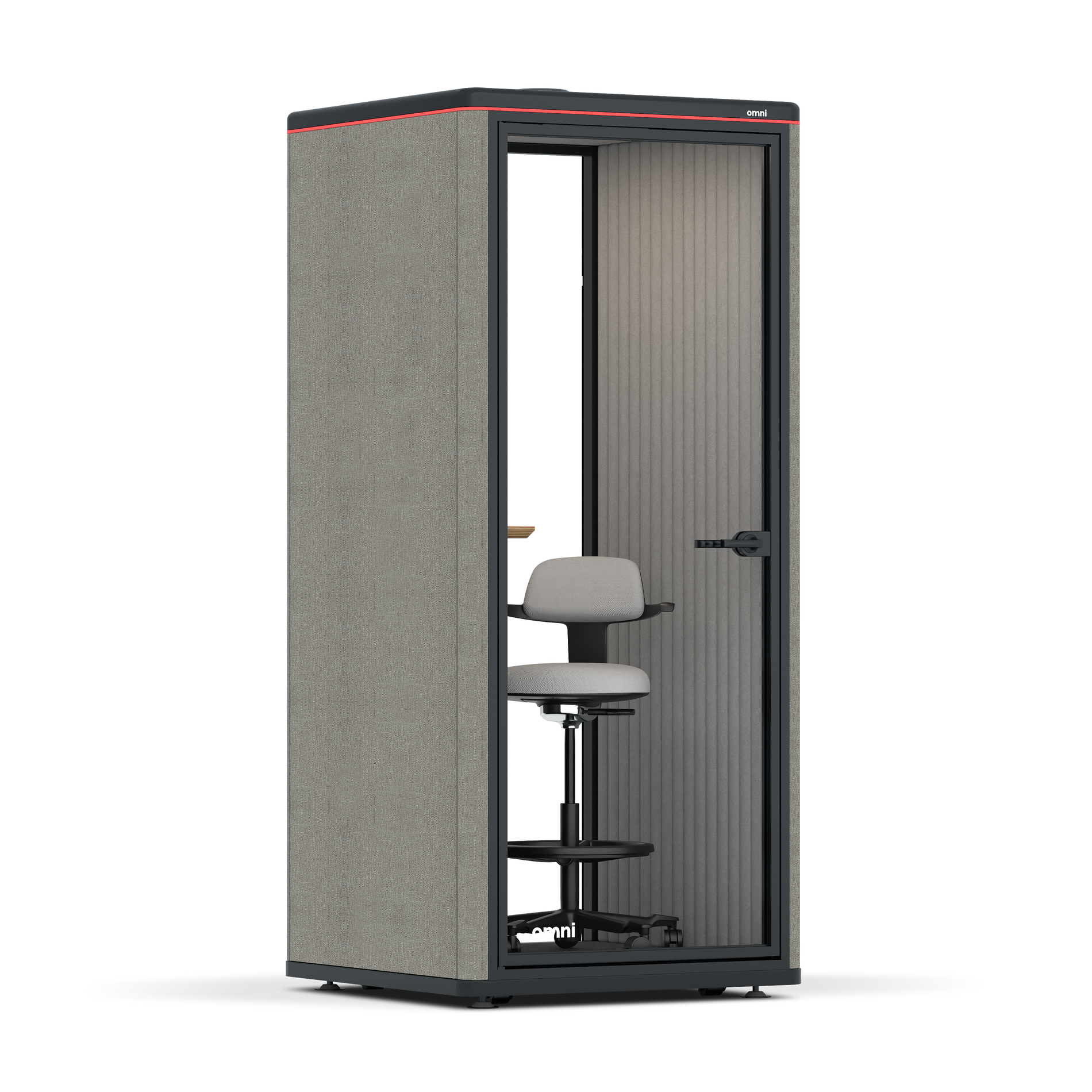 Omni OneStatic Device Shelf / Gabriel Medley Ocean Pebble / #a49f98