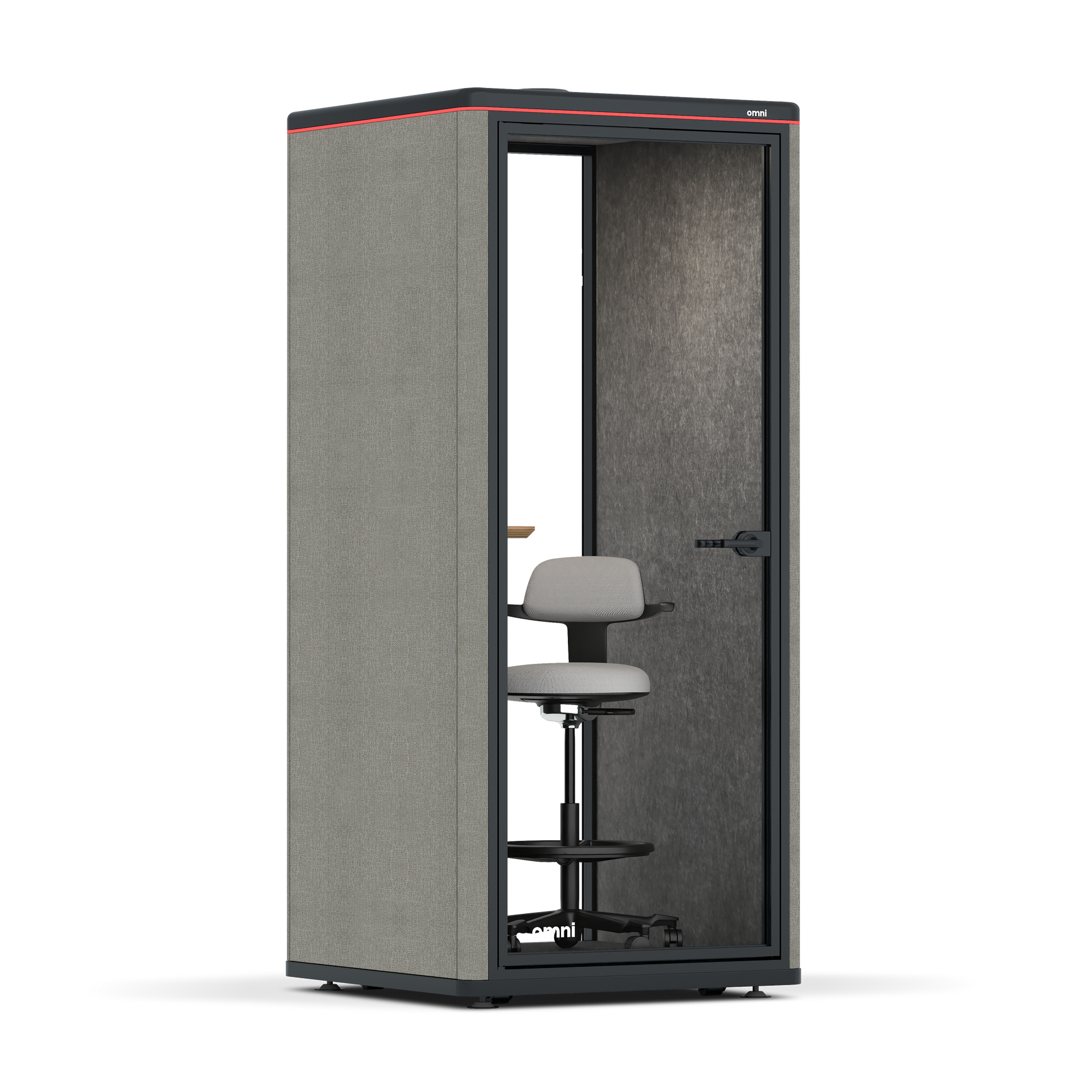 Omni OneStatic Device Shelf / Gabriel Medley Ocean Pebble / #615f5d