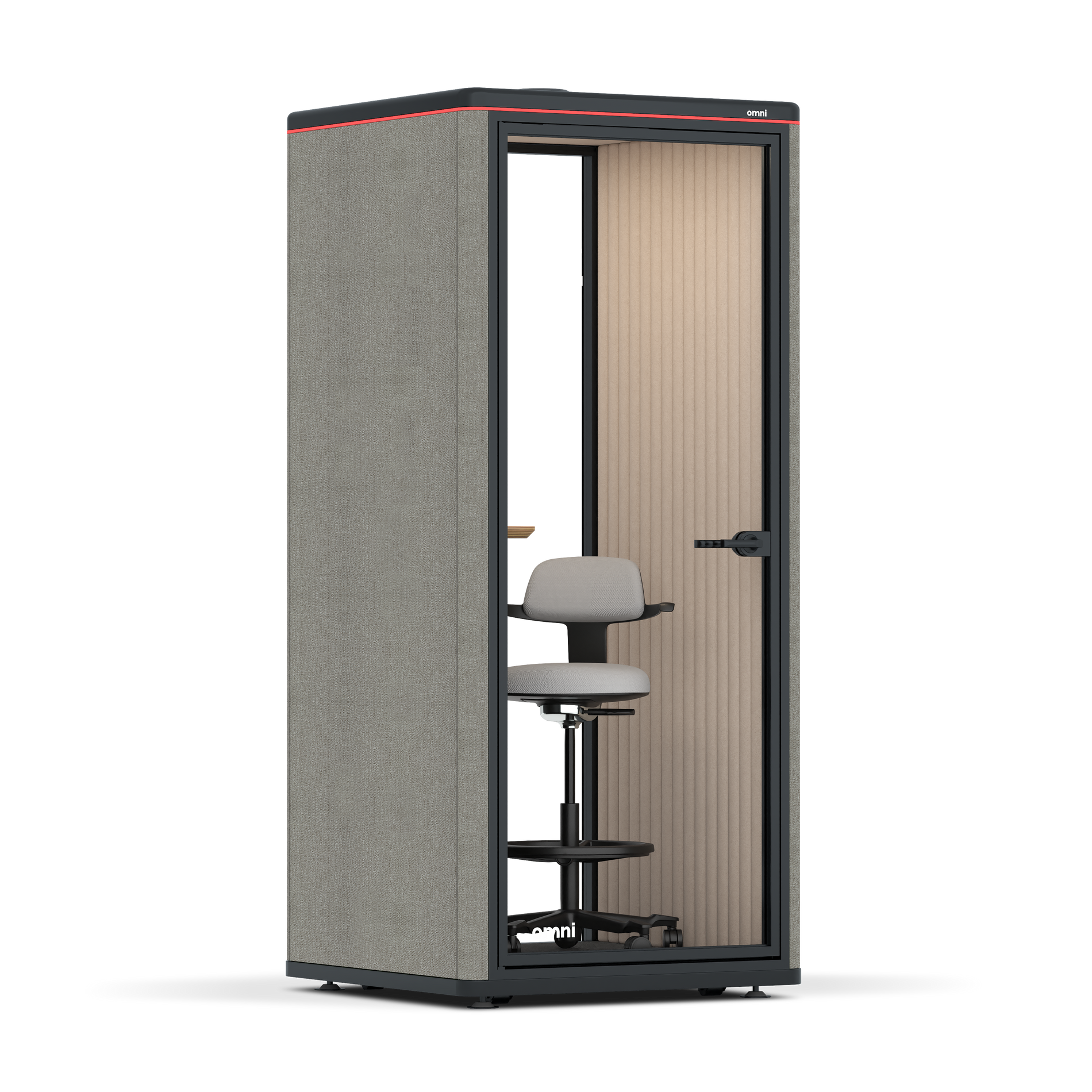 Omni OneStatic Device Shelf / Gabriel Medley Ocean Pebble / #a18e7e