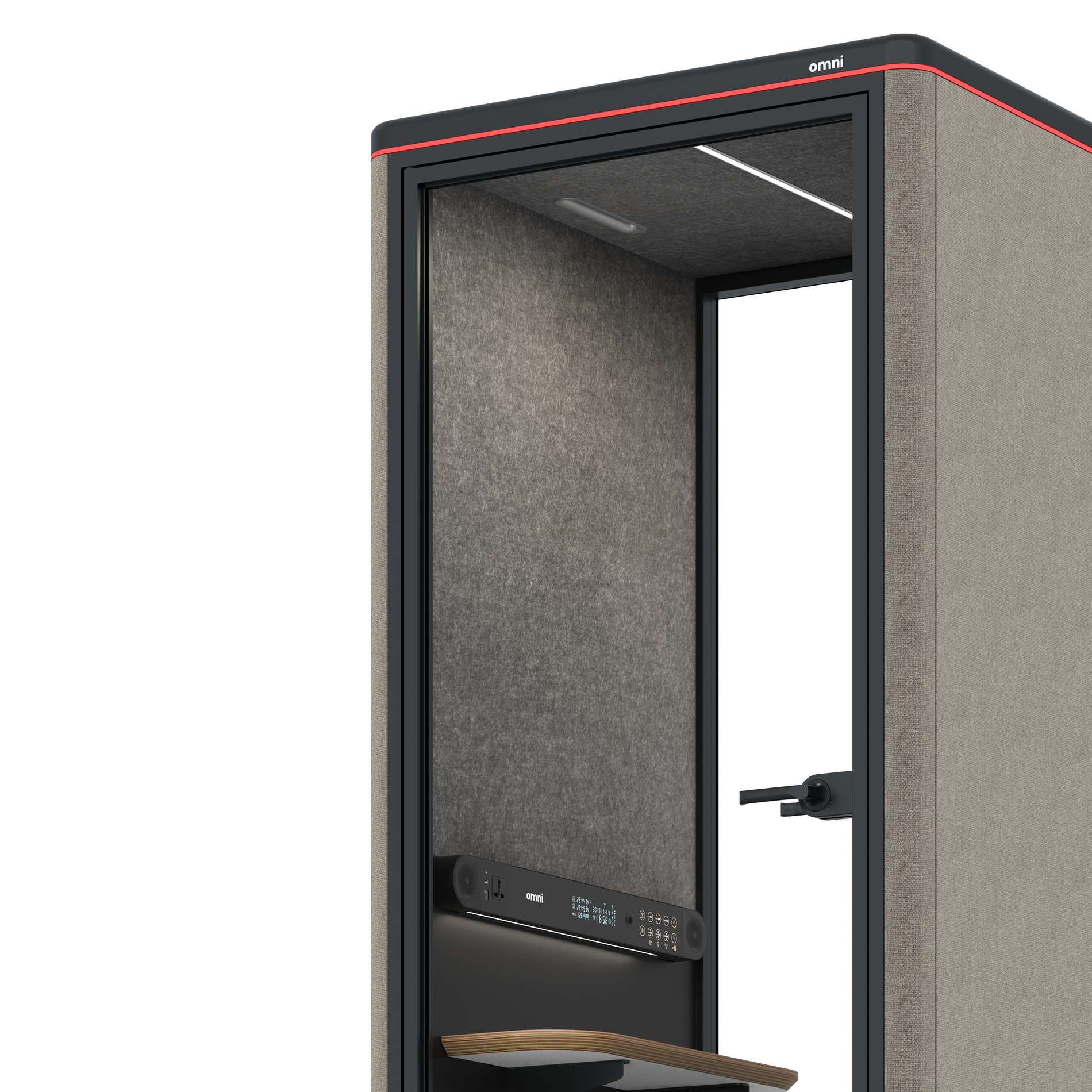 Omni OneCompact Sit-down / Gabriel Medley Ocean Pebble / Dark Grey Pet Board