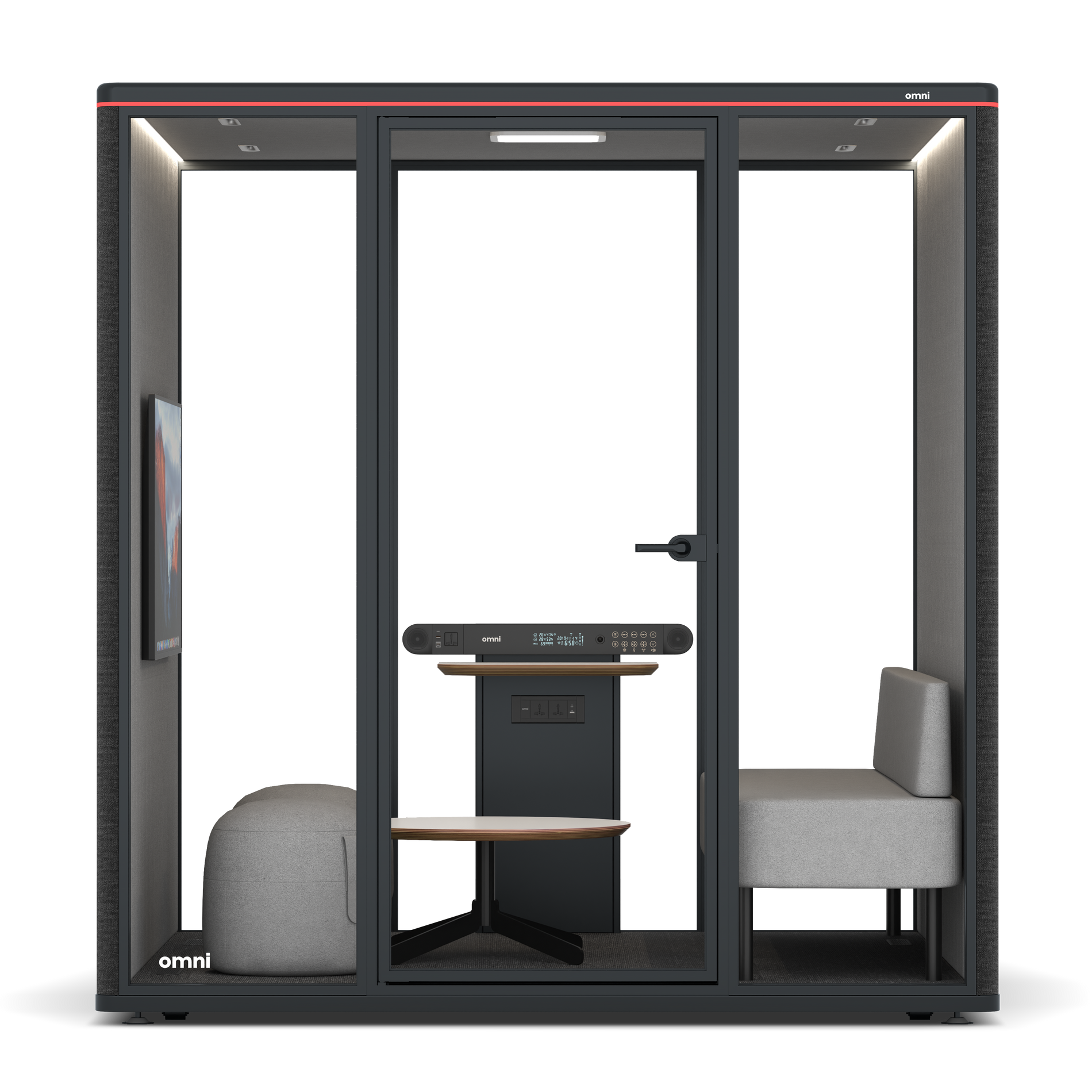 Omni SixLounge / Gabriel Medley Black / #6d6c69