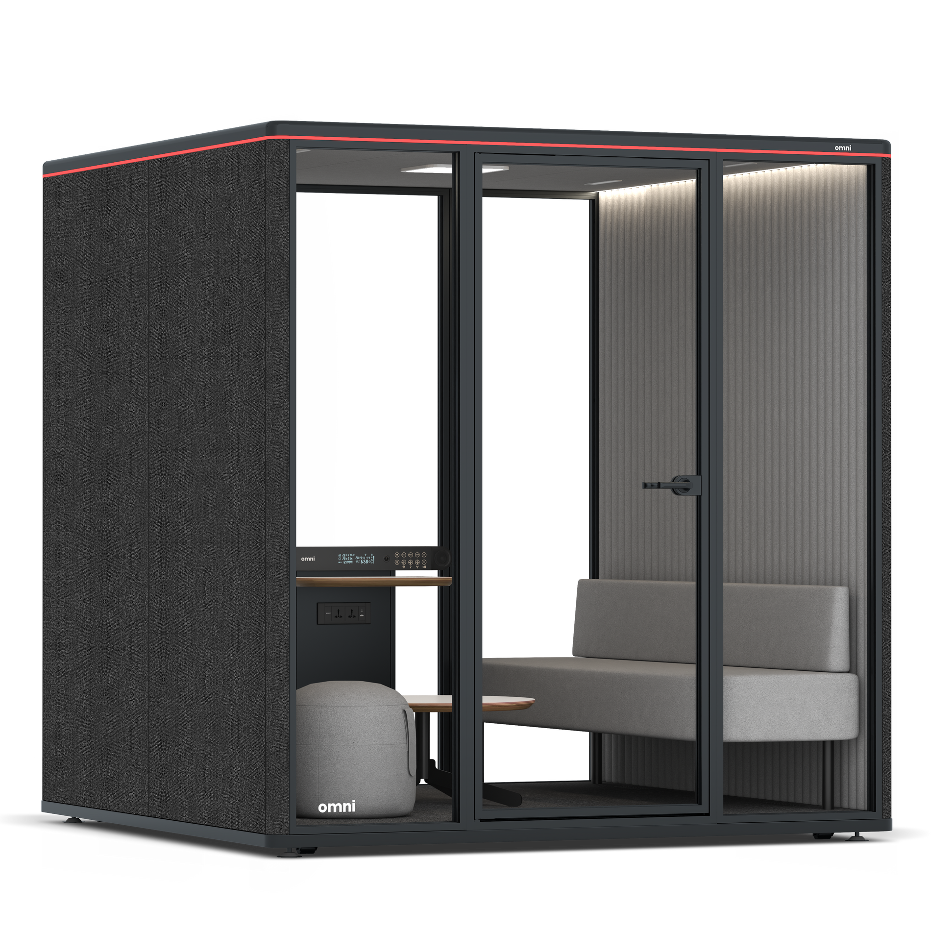 Omni SixLounge / Gabriel Medley Black / #6d6c69