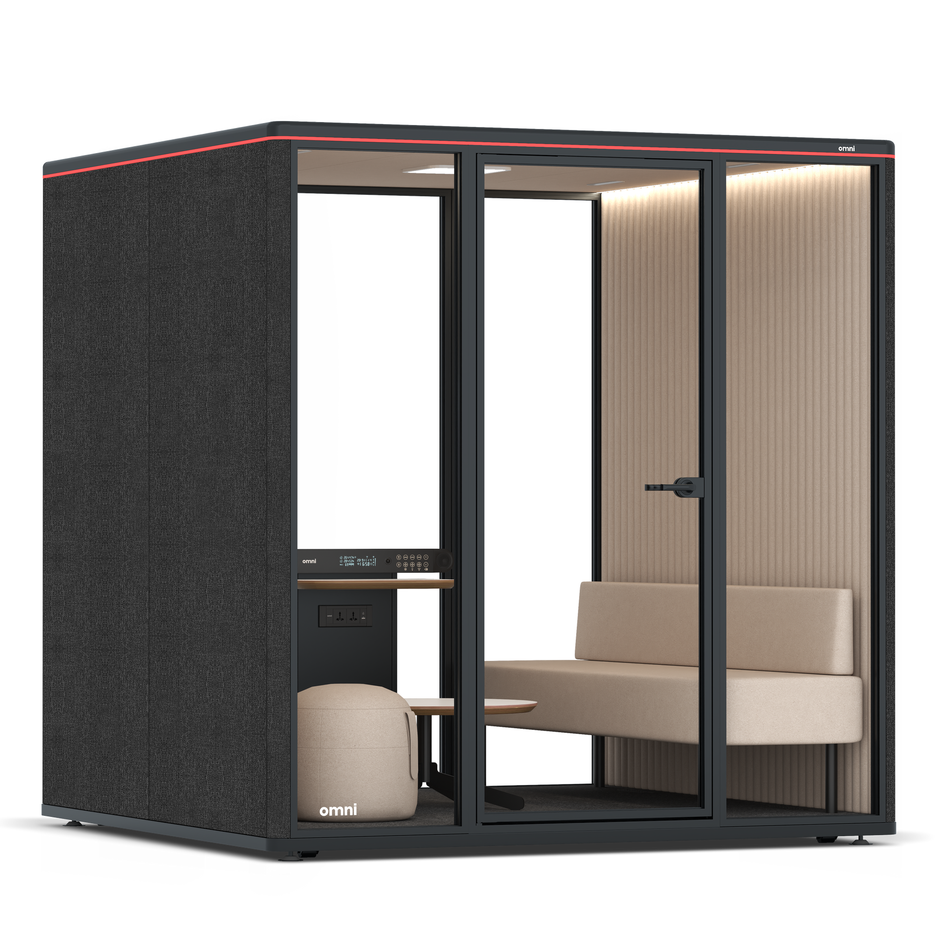 Omni SixLounge / Gabriel Medley Black / #a18e7e