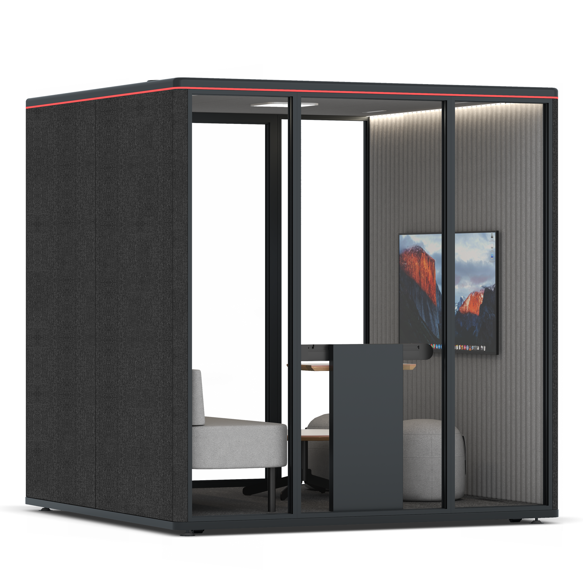 Omni SixLounge / Gabriel Medley Black / #6d6c69