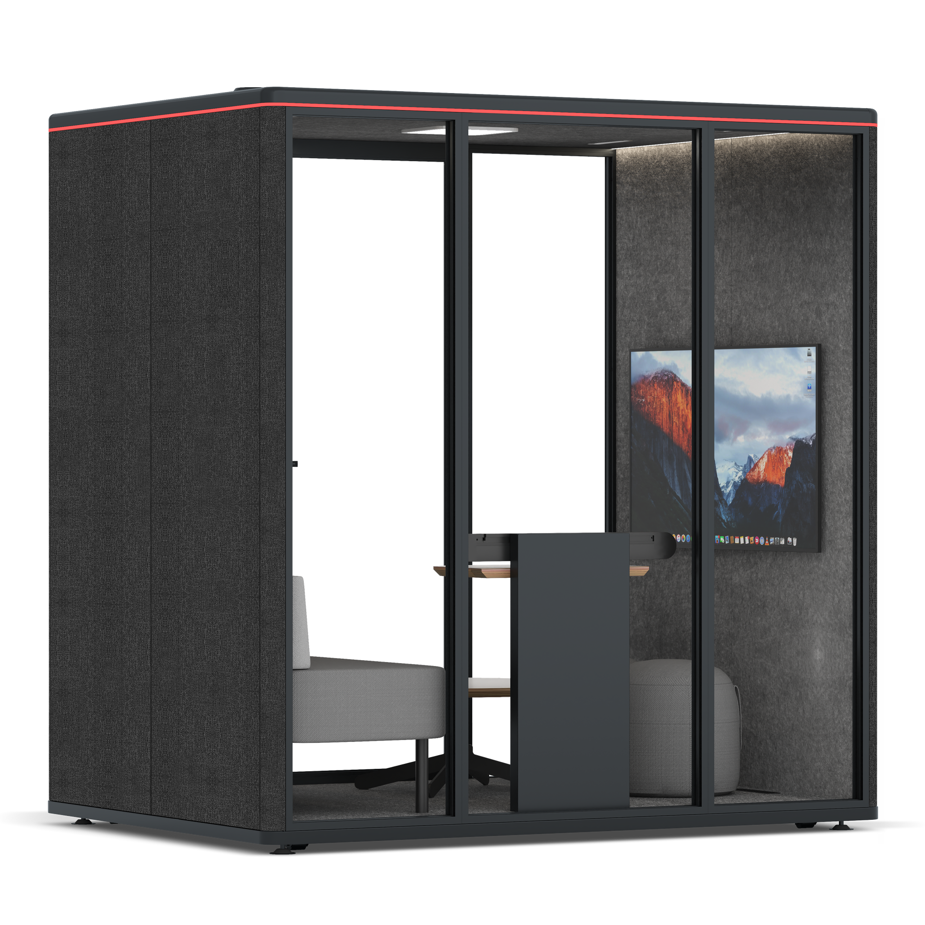 Omni FourLounge / Gabriel Medley Black / #615f5d