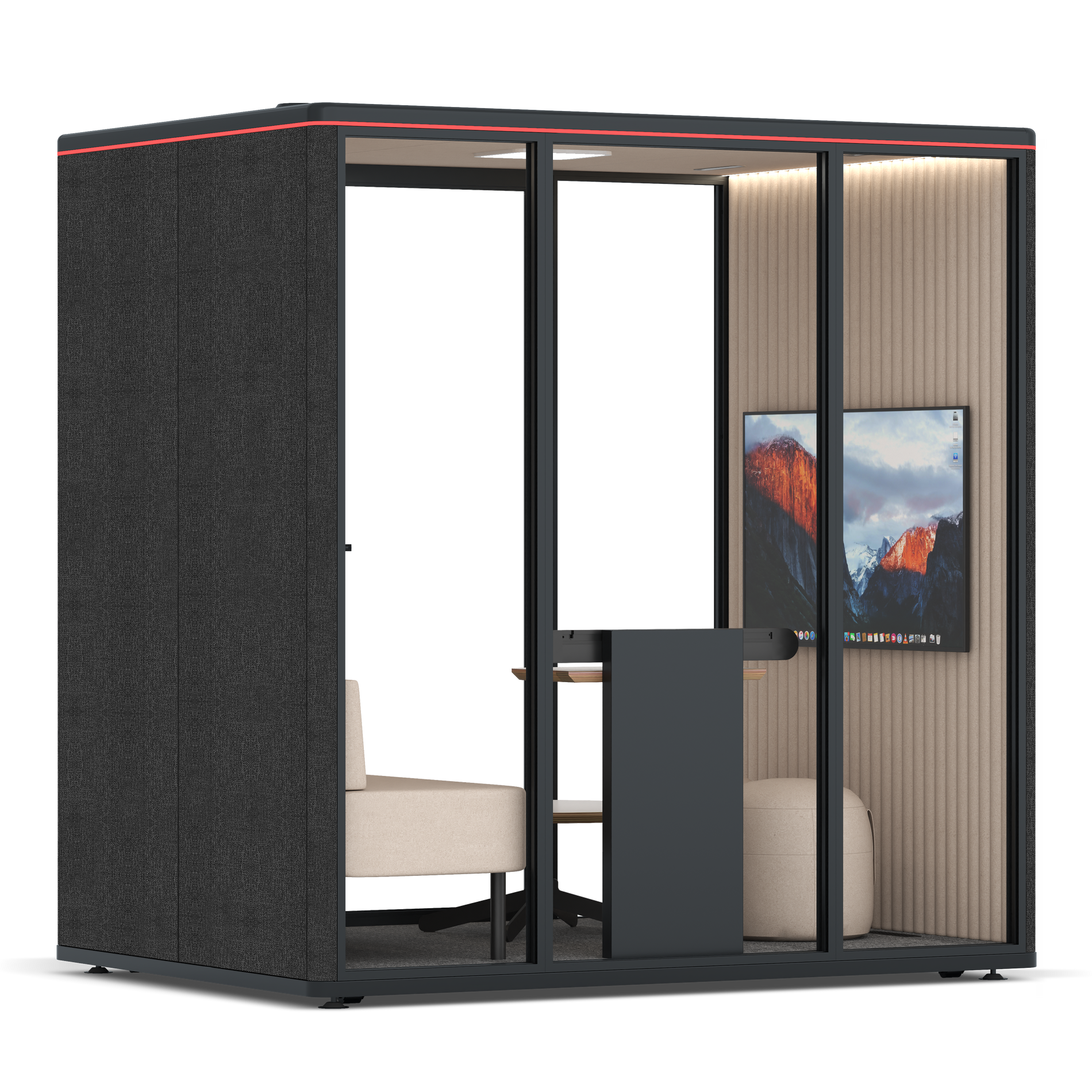Omni FourLounge / Gabriel Medley Black / #a18e7e