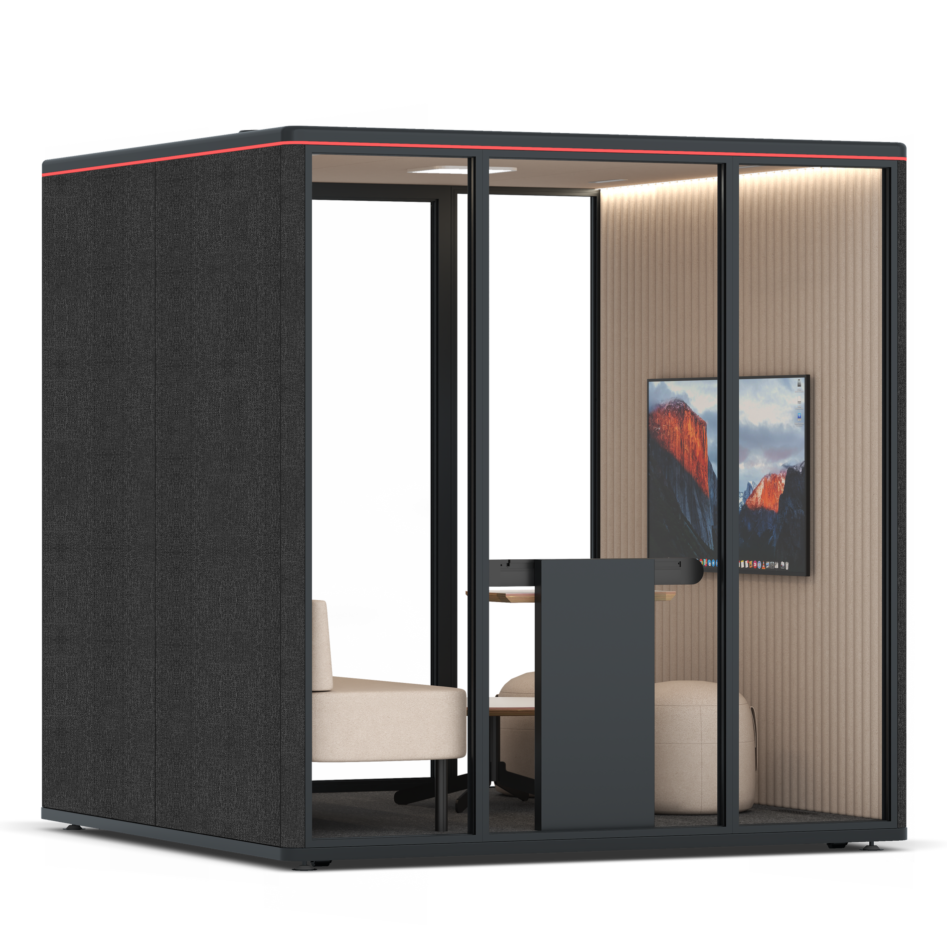 Omni SixLounge / Gabriel Medley Black / #a18e7e