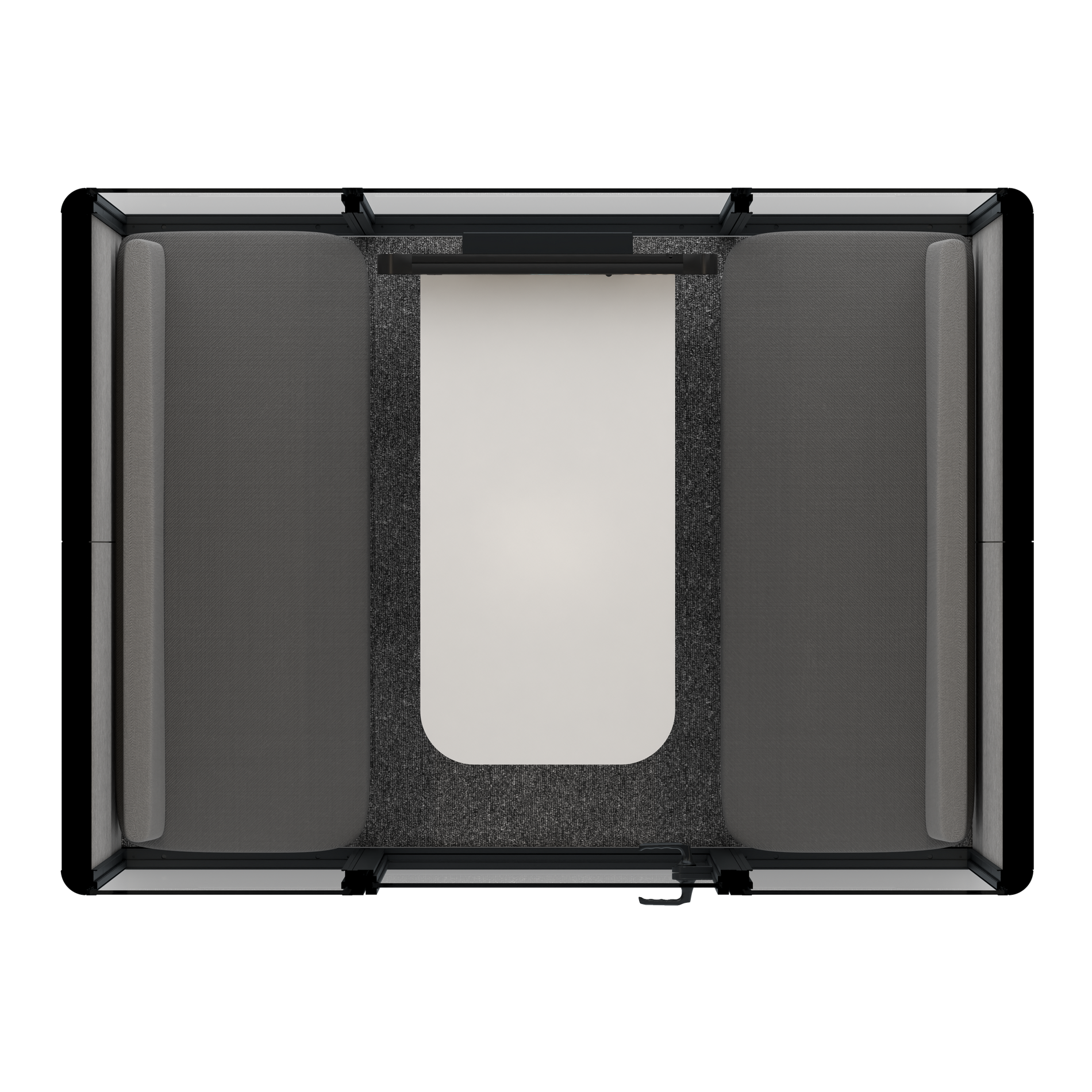 Omni FourSofa / Gabriel Medley Black / #a49f98