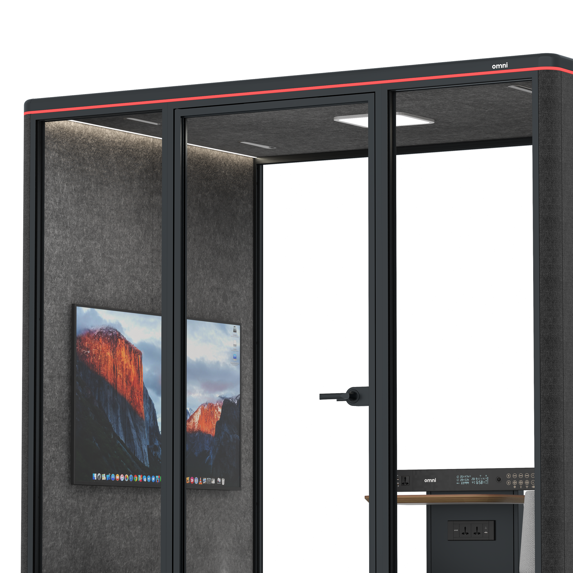 Omni FourLounge / Gabriel Medley Black / #615f5d