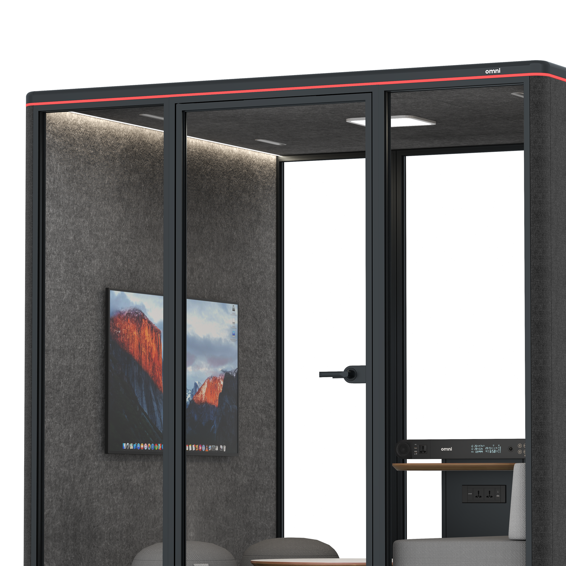 Omni SixLounge / Gabriel Medley Black / #615f5d