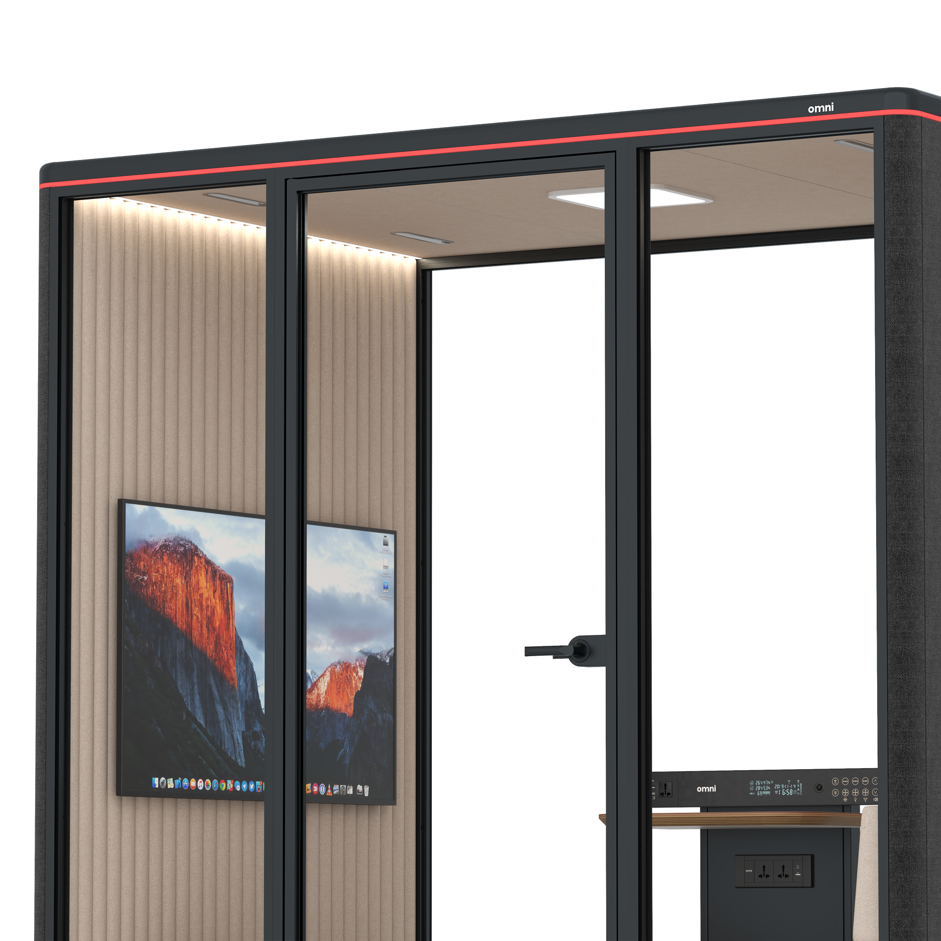 Omni FourLounge / Gabriel Medley Black / #a18e7e