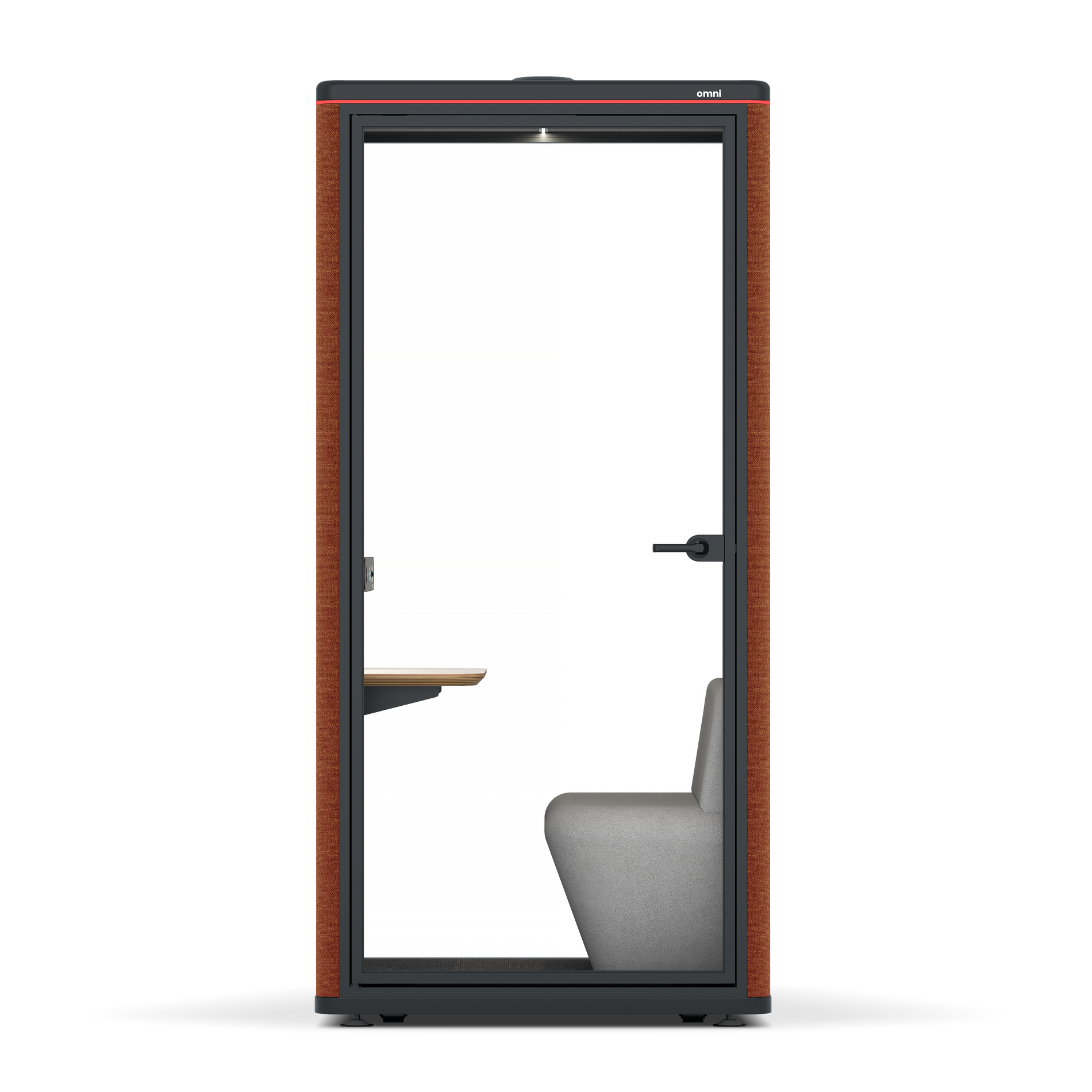 Omni One PlusPlus Sit-down / Bloody Orange / Grey Corrugated