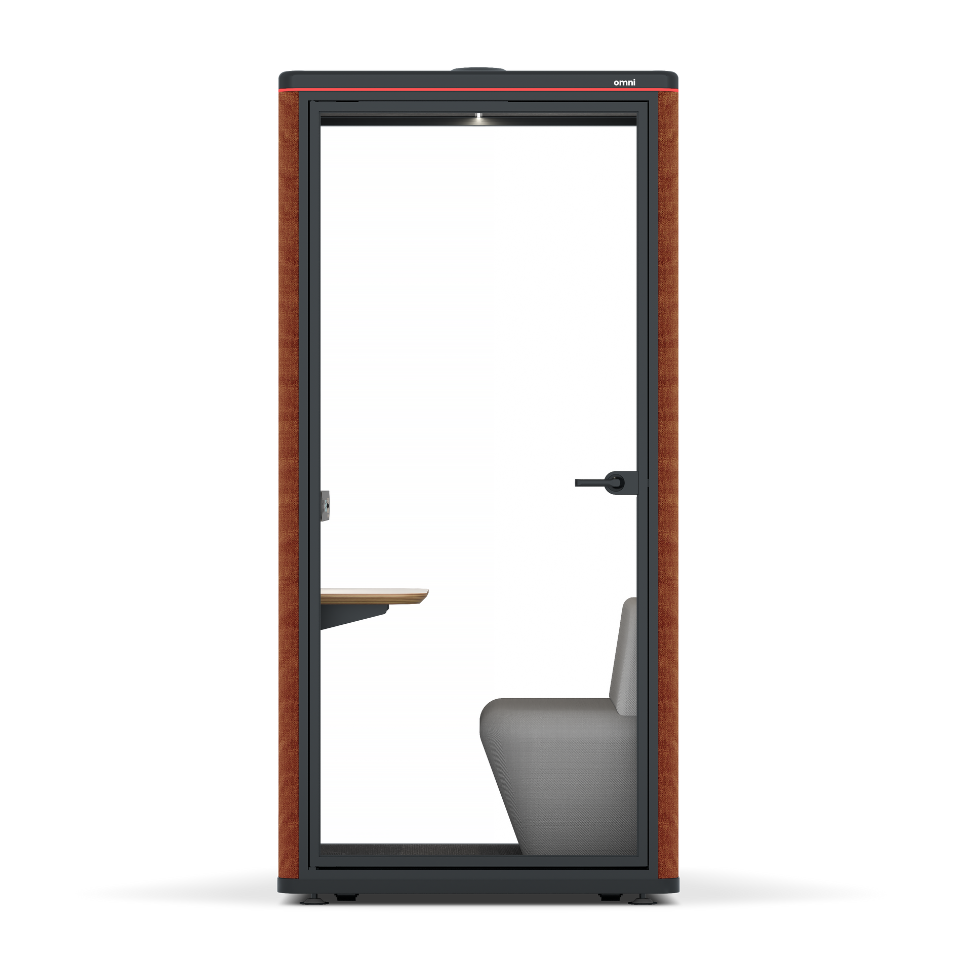 Omni One PlusPlus Sit-down / Bloody Orange / Light Grey Pet Board