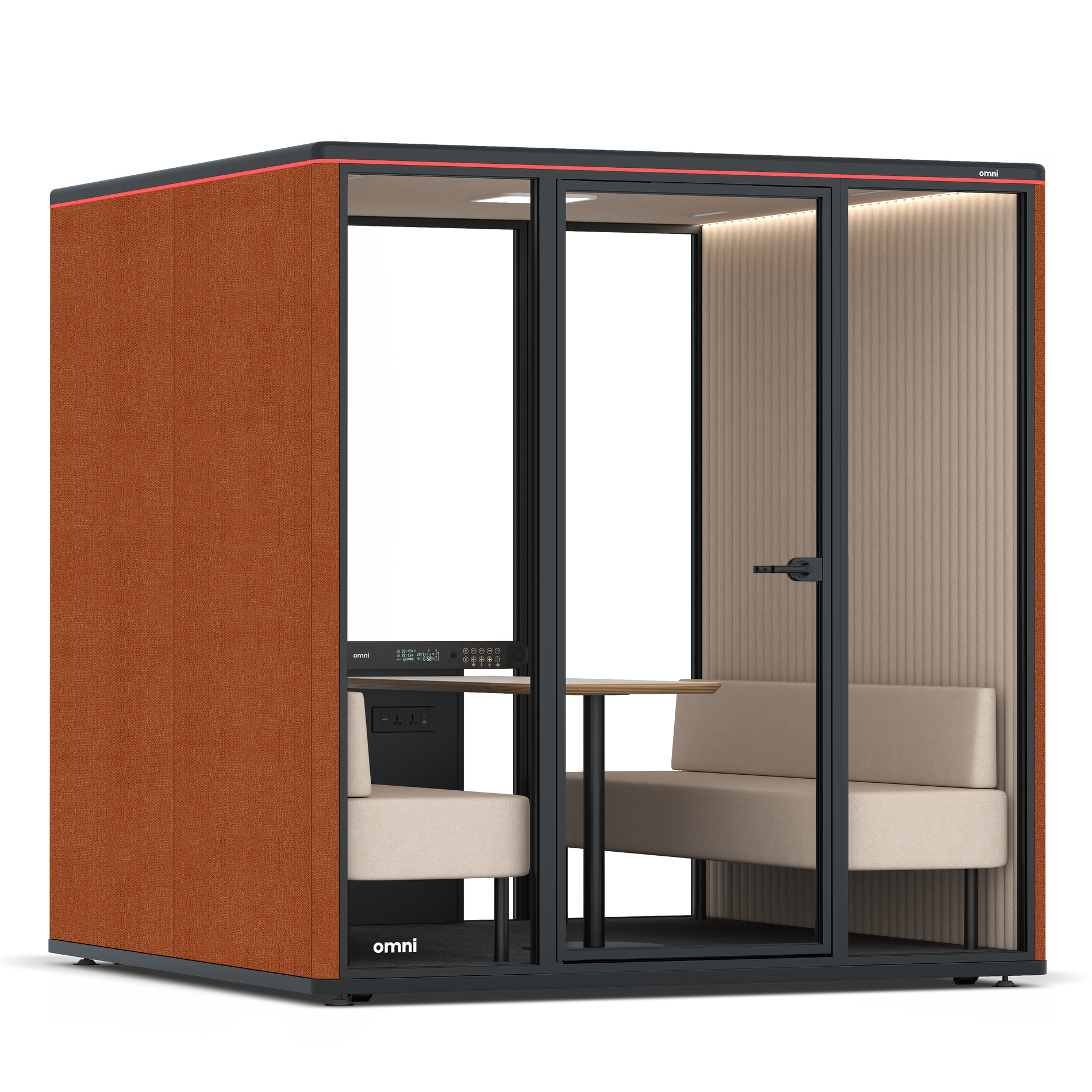 Omni SixSofa / Bloody Orange / #a18e7e